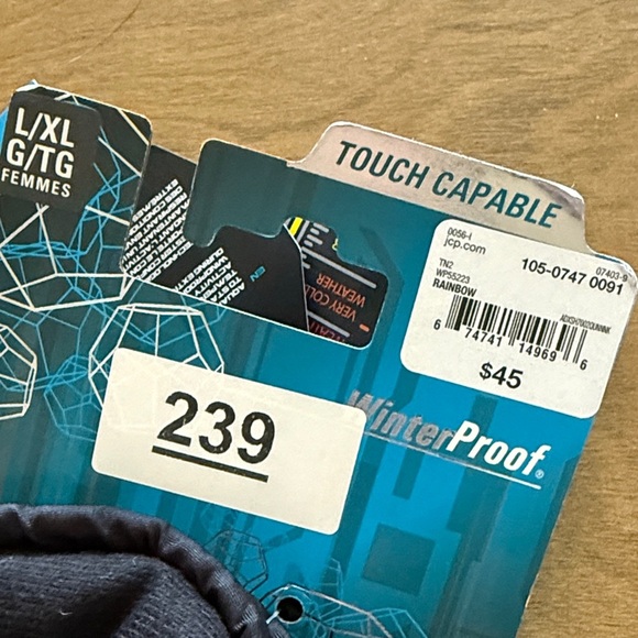 WinterProof Heavyweight  Touch Screen Enabled Cold Weather Gloves - Picture 5 of 6